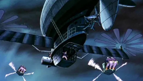 Кадр из фильма Небесный замок Лапута