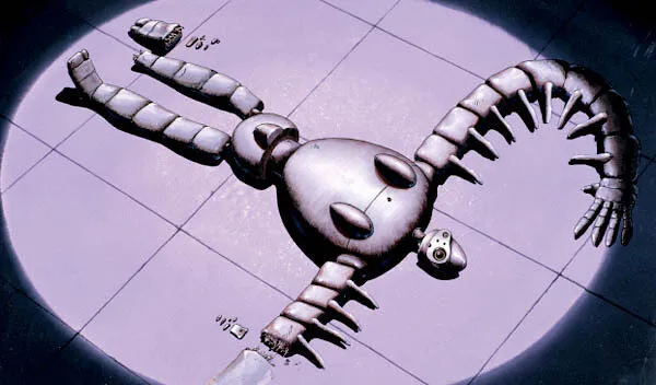 Кадр из фильма Небесный замок Лапута