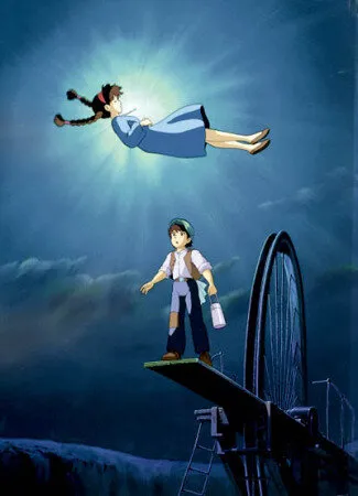 Кадр из фильма Небесный замок Лапута