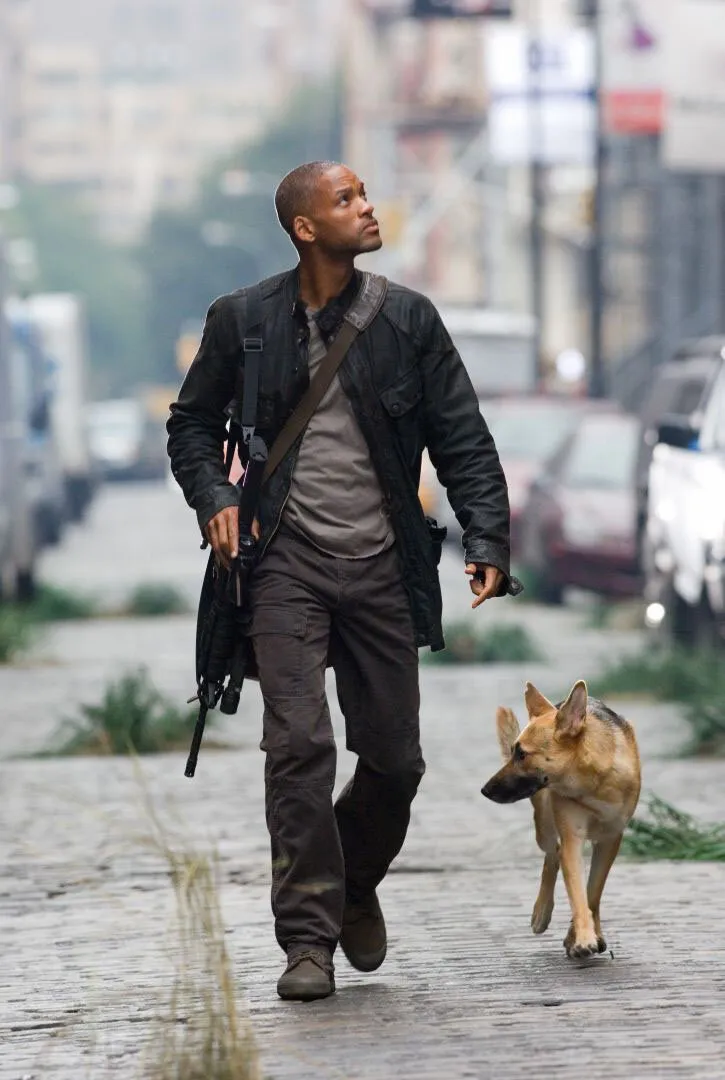 Кадр из фильма Я – легенда