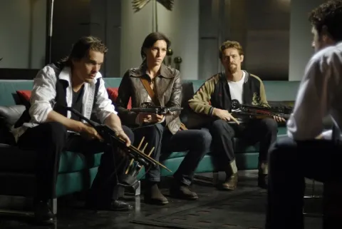 Кадр из фильма Воины света