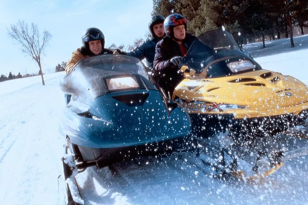 Кадр из фильма Снежный день