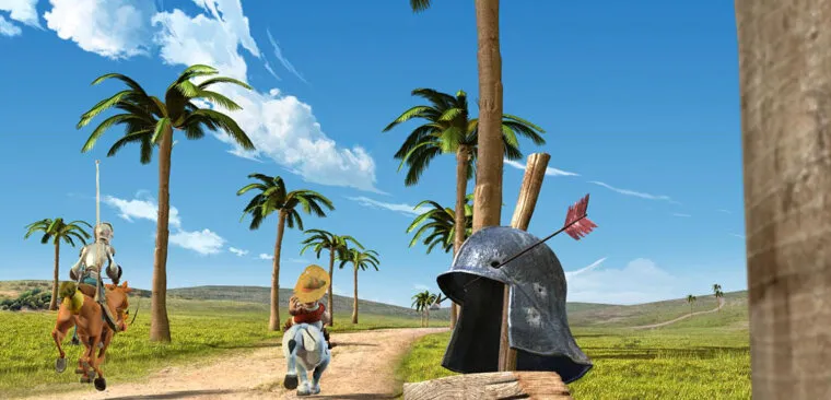 Кадр из фильма Дон Кихот