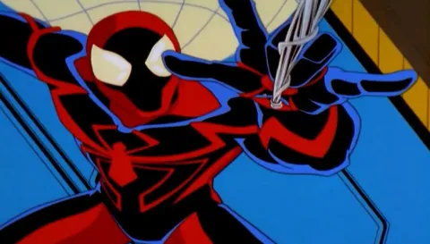 Кадр из фильма Непобедимый Спайдермен