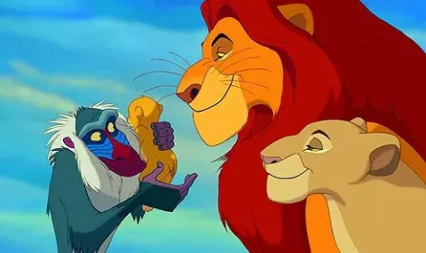 Кадр из фильма Король Лев