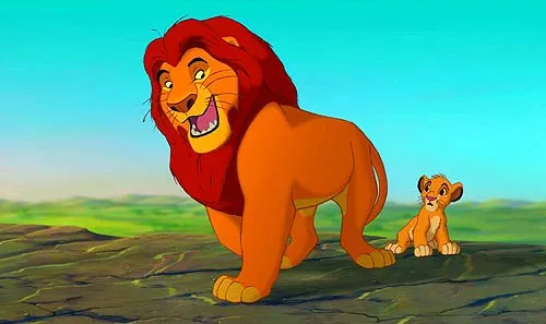 Кадр из фильма Король Лев