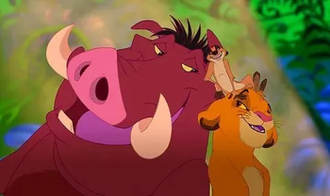 Кадр из фильма Король Лев