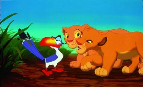 Кадр из фильма Король Лев