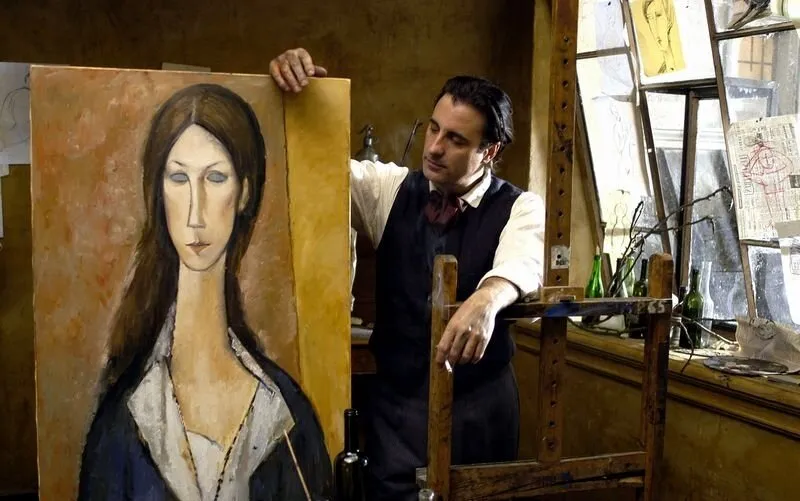 Кадр из фильма Модильяни