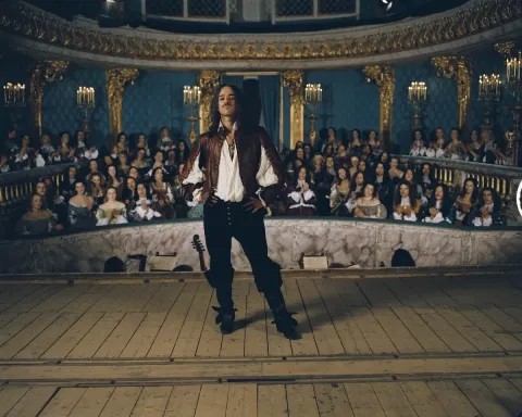 Кадр из фильма Мольер