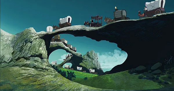 Кадр из фильма Путешествие на запад