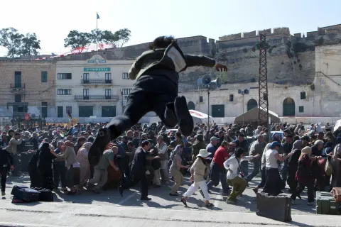 Кадр из фильма Война миров Z