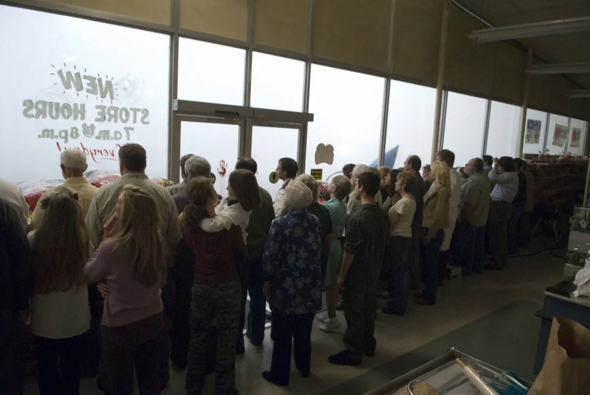 Кадр из фильма Мгла