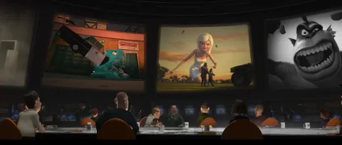 Кадр из фильма Монстры против пришельцев