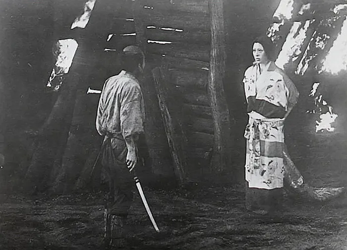 Кадр из фильма Семь самураев