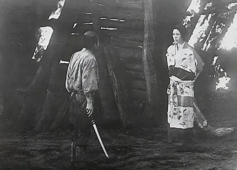 Кадр из фильма Семь самураев