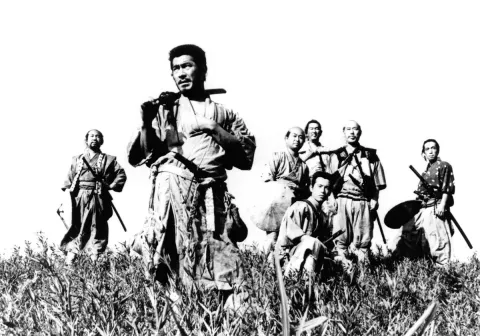 Кадр из фильма Семь самураев