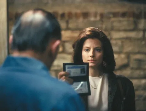 Кадр из фильма Молчание ягнят