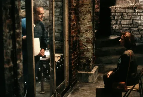 Кадр из фильма Молчание ягнят