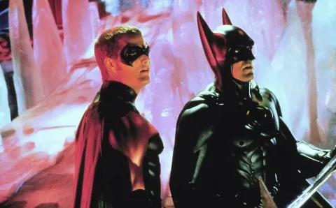 Кадр из фильма Бэтмен и Робин