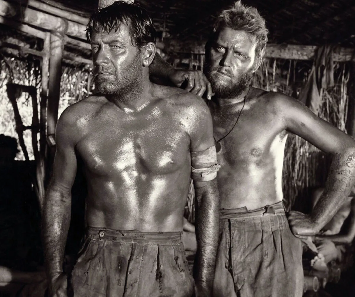 Кадр из фильма Мост через реку Квай