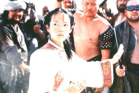 Кадр из фильма Крадущийся тигр, затаившийся дракон