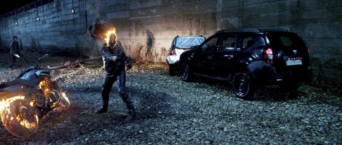 Кадр из фильма Призрачный гонщик 2