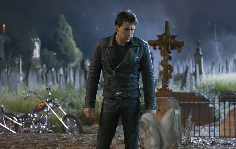 Кадр из фильма Призрачный гонщик