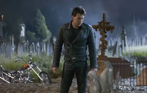 Кадр из фильма Призрачный гонщик