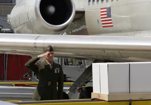 Кадр из фильма Добровольцы