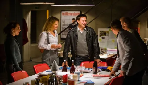 Кадр из фильма Девушка с татуировкой дракона