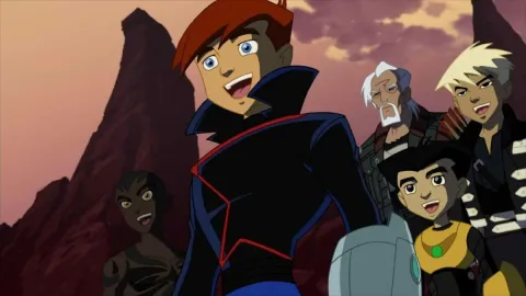 Кадр из фильма Новые Мстители: Герои завтрашнего дня