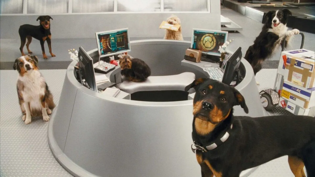 Кадр из фильма Кошки против собак: Месть Китти Галор