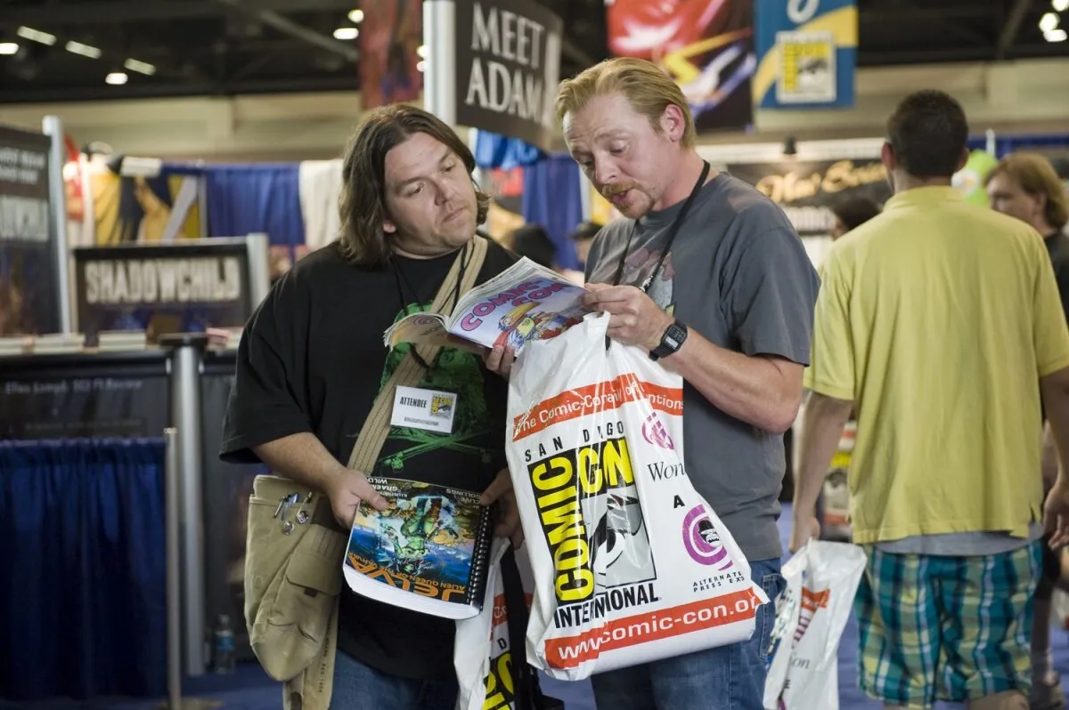 Кадр из фильма Пол: Секретный материальчик