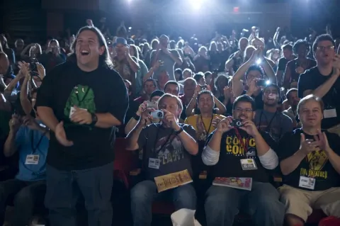 Кадр из фильма Пол: Секретный материальчик