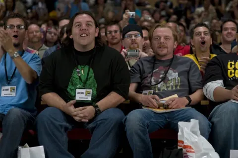 Кадр из фильма Пол: Секретный материальчик