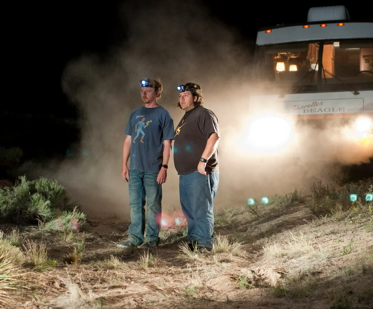 Кадр из фильма Пол: Секретный материальчик