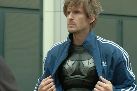 Кадр из фильма Суперчел