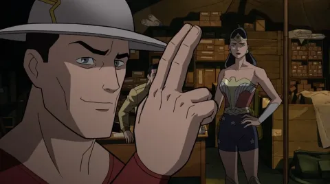 Кадр из фильма Общество справедливости: Вторая мировая война