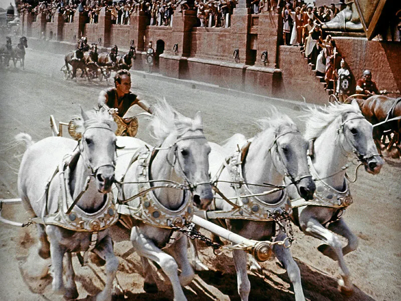 Кадр из фильма Бен-Гур