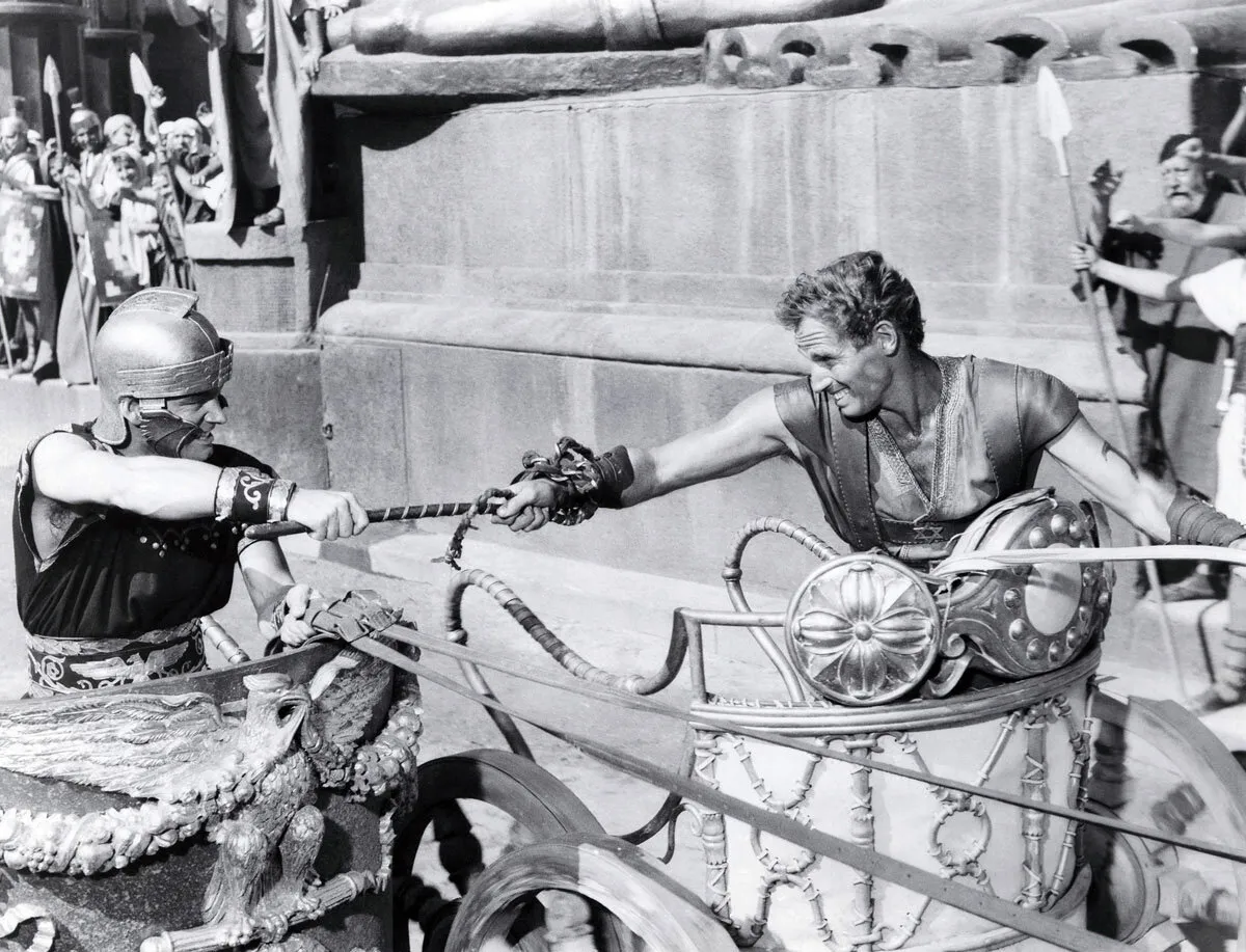 Кадр из фильма Бен-Гур