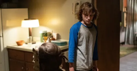 Кадр из фильма Чёрный телефон