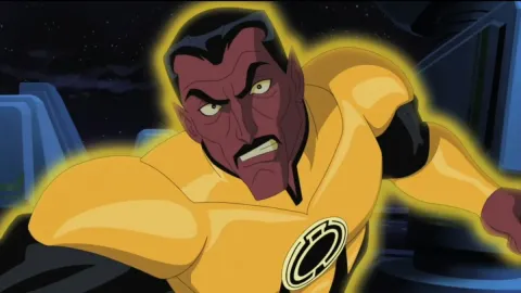 Кадр из фильма Зеленый Фонарь: Первый полет