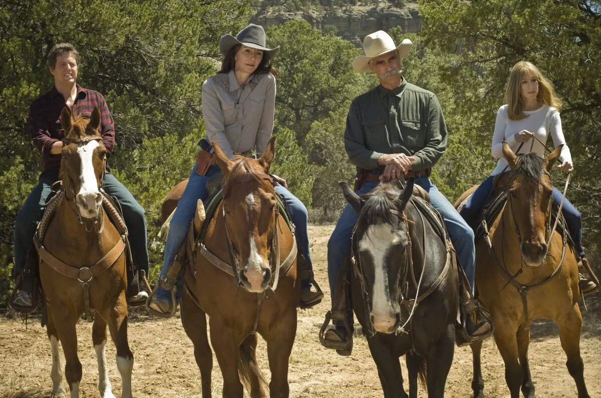 Кадр из фильма Супруги Морган в бегах