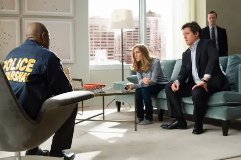 Кадр из фильма Супруги Морган в бегах