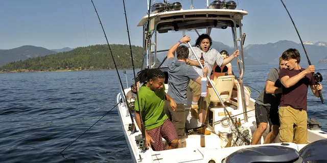 Кадр из фильма Остров Харпера