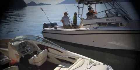 Кадр из фильма Остров Харпера