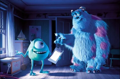 Кадр из фильма Корпорация монстров