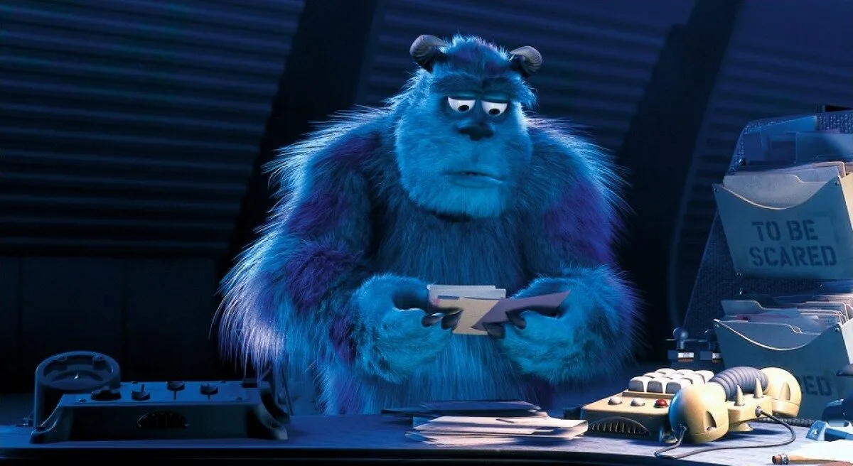 Кадр из фильма Корпорация монстров