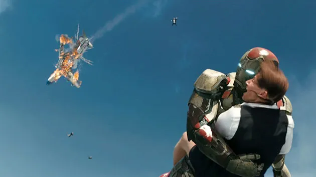 Кадр из фильма Железный человек 3